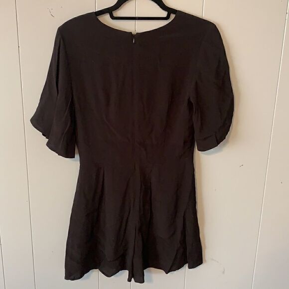 NWT Lavender Brown Black Romper Size Small - Picture 4 of 5